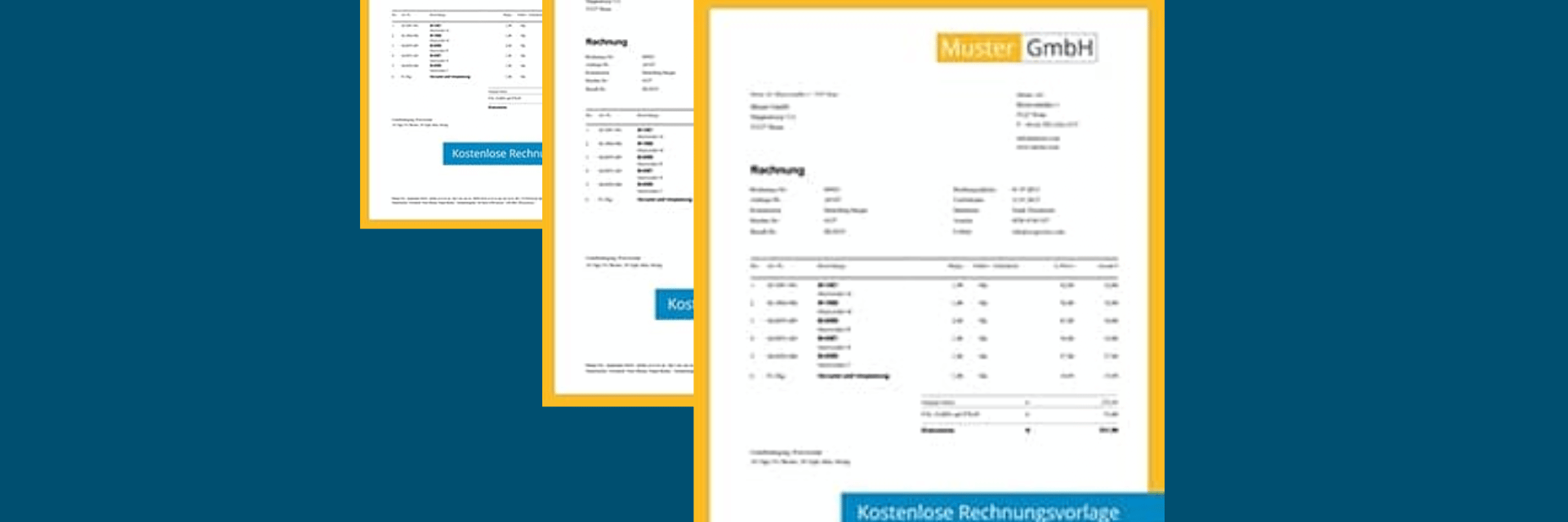 Rechnung Vorlage: Muster zum Download
