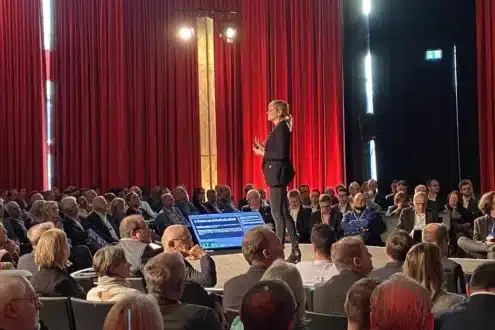 Keynote Christina Kampmann auf dem Cloud Unternehmertag