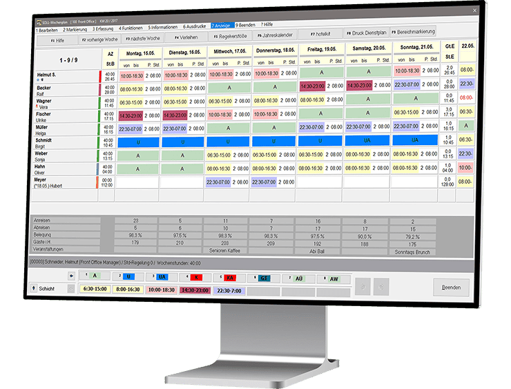 filosof desktop monitor right dienstplan ansicht 1