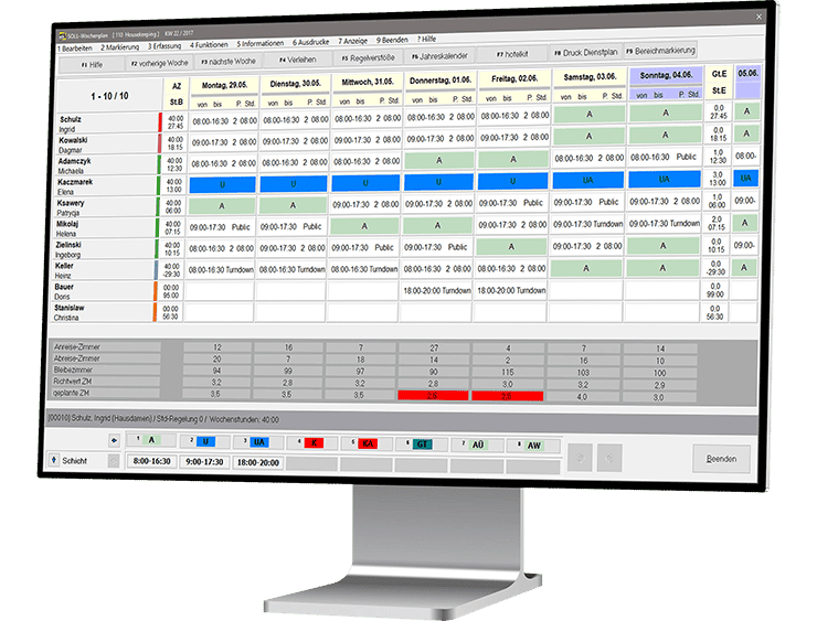 filosof desktop monitor right dienstplan ansicht 2